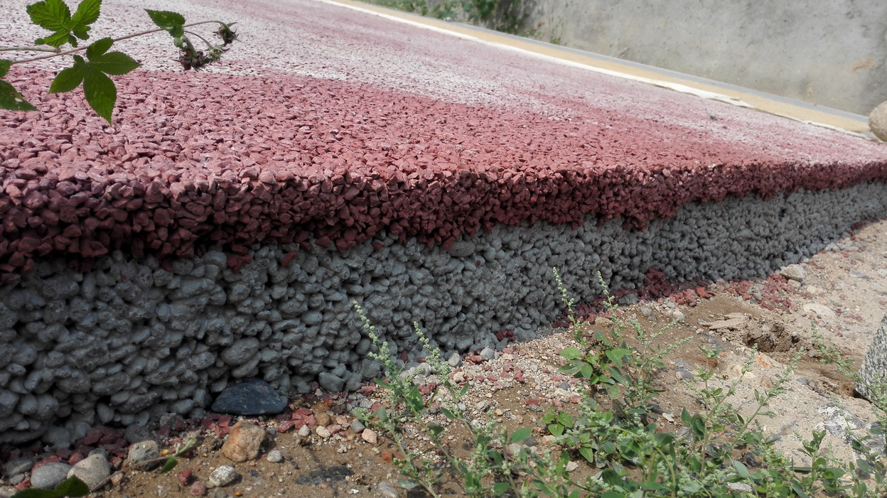 高尔夫球场透水地坪