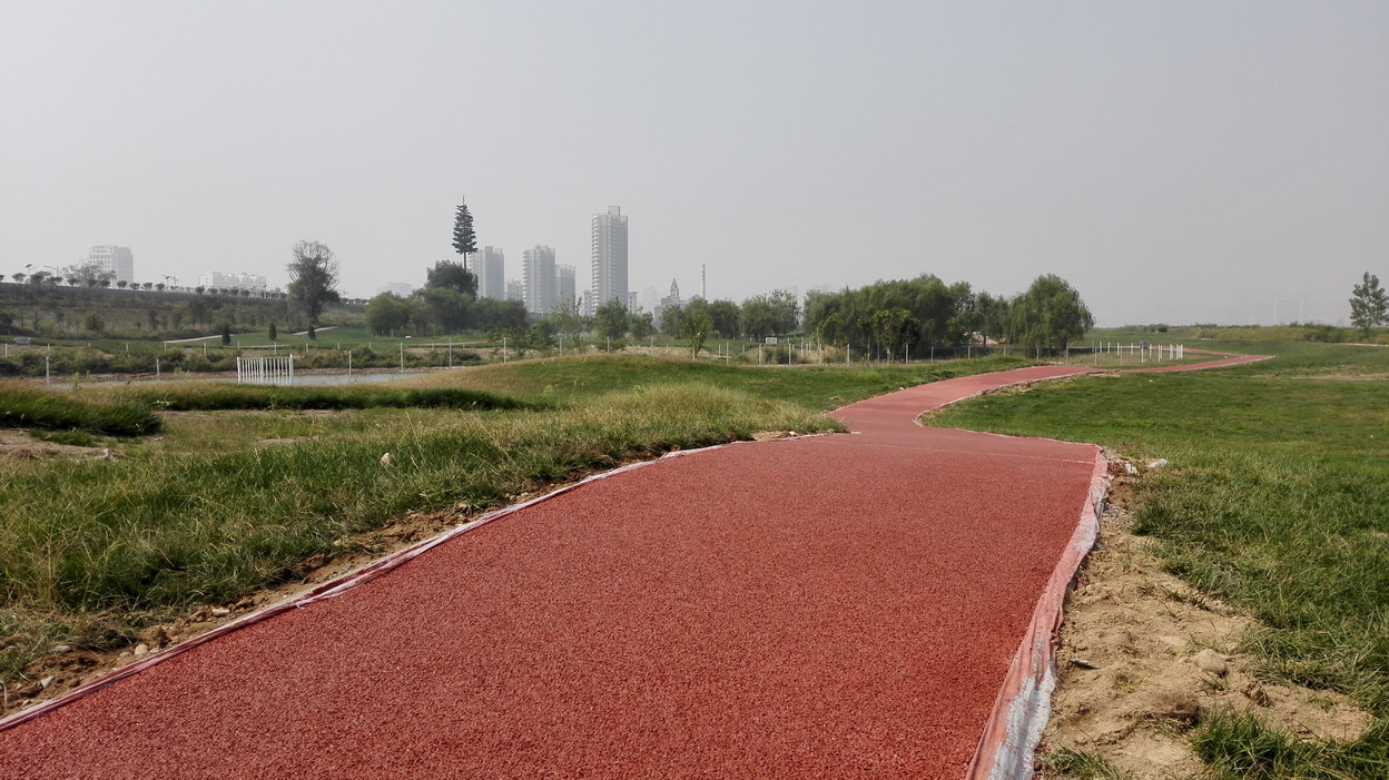 高尔夫球场透水地坪