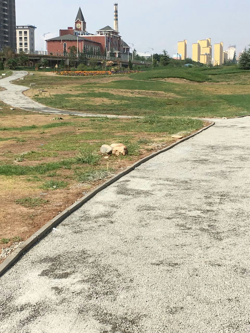 高尔夫球场透水地坪